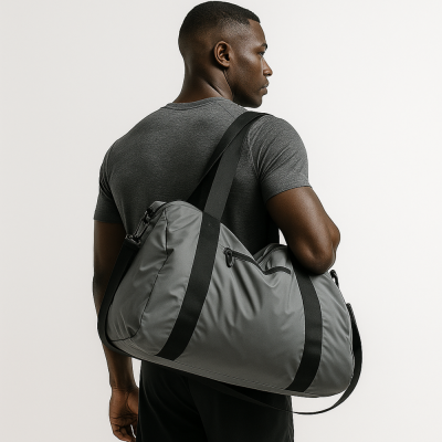 Reflective barrel bag