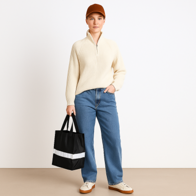 Reflective shopping bags