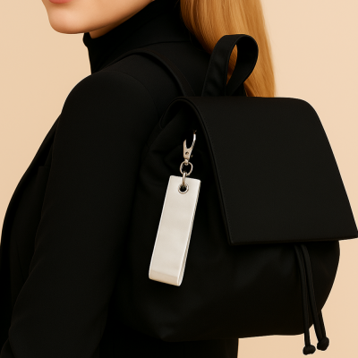 Reflective bagde pins